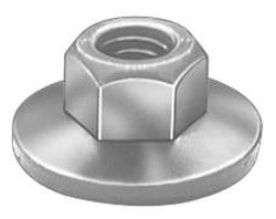 M6-1.0 FREE SPINNING WASHER NUT 20MM OD 50/BX